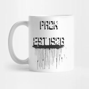 Paok Thessaloniki Since 1926 Gate 4 Mug